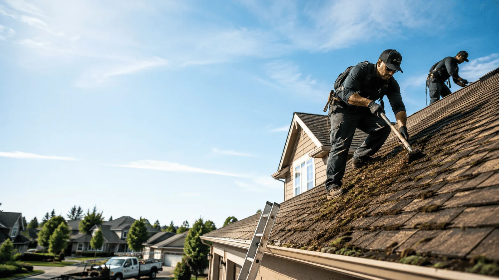 Roof Moss Removal in Rancho Mirage, CA near me